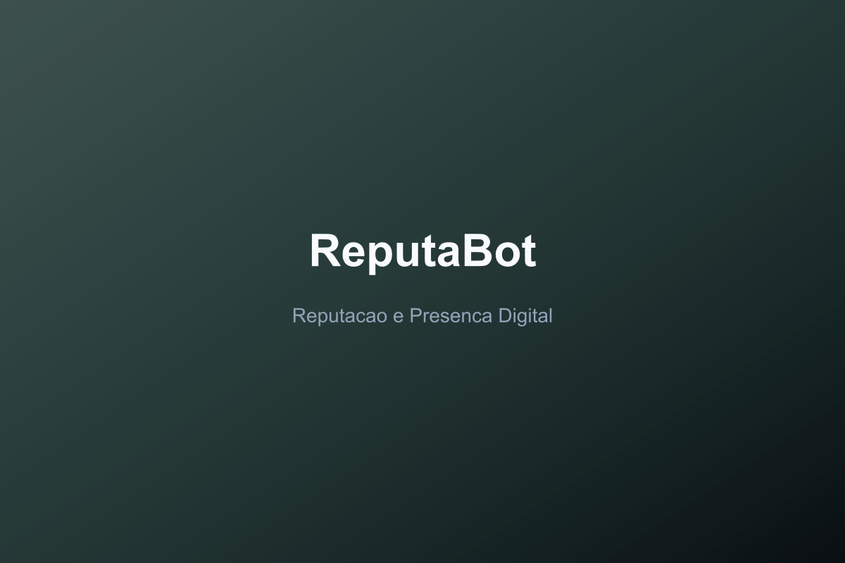 Equipe de qualquer negócio com presença local Google usando o painel do ReputaBot